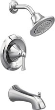 Moen T4503EP Wynford Chrome Posi-Temp Pressure Balance Tub & Shower Trim Kit