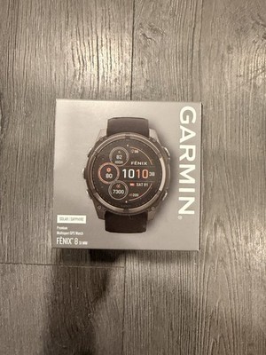 Garmin Fenix 8 51mmSolar Sapphire Premium Multisport GPS Smartwatch 010-02907-10