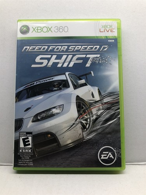 #ad #ad Need for Speed: Shift Xbox 360 2009 Clean Tested Working Free Ship $10.99