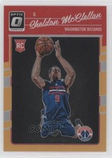 2016-17 Panini Donruss Optic Orange Prizm 167/199 Sheldon McClellan #199 tv5