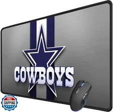 Large Gaming Mouse Pad,Stitched Edges Extended Mousepad with Non-