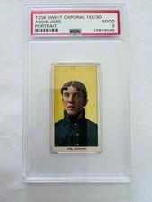 1909-11 T206 - Addie Joss 150 Factory No. 30 Back Portrait (RC) PSA 2