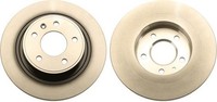 2X Trw Bremsscheibe DF6363 FüR Opel Chevrolet Vauxhall