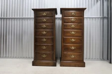 Pair Ethan Allen Classic Manor Maple Lingerie Chests #15- 5224