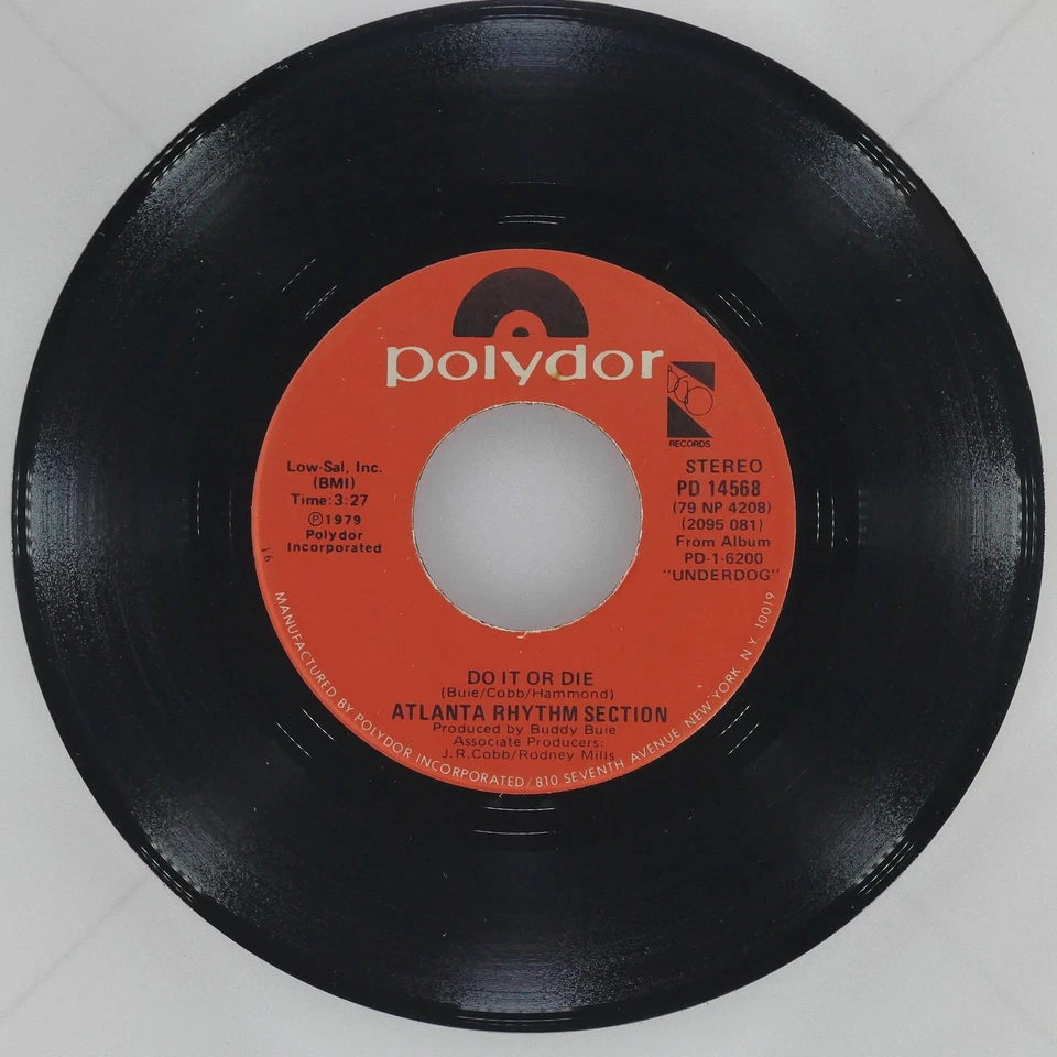ATLANTA RHYTHM SECTION Do It Or Die / My Song POLYDOR PD 14568 EX 45rpm 7" 1979 - Image 2 of 4