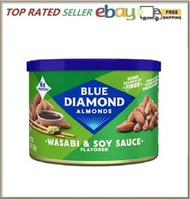 Blue Diamond Almonds, Bold Wasabi Soy Sauce, 6 Oz