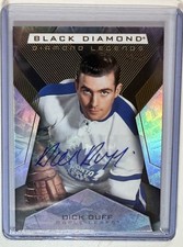 2025-26 Upper Deck Black Diamond Legends Auto Dick Duff /25 #BDL-DD-Toronto-HOF