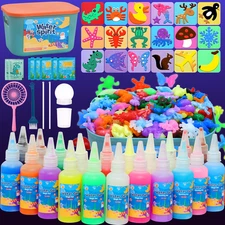 Kids' Magic Water Elf Toy Set,Creative DIY Squishy Craft Kit