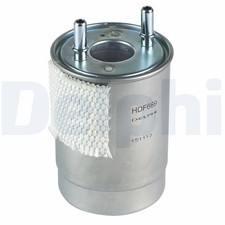 DELPHI Kraftstofffilter HDF669 mit Schnellkupplung für EZ0 RENAULT MEGANE CC dCi