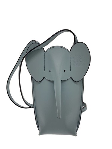 Loewe Blue Leather Shoulder Bag