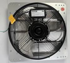 16 in. Shutter Exhaust Fan High-speed 2000 CFM Aluminum Wall Mount Attic Fan