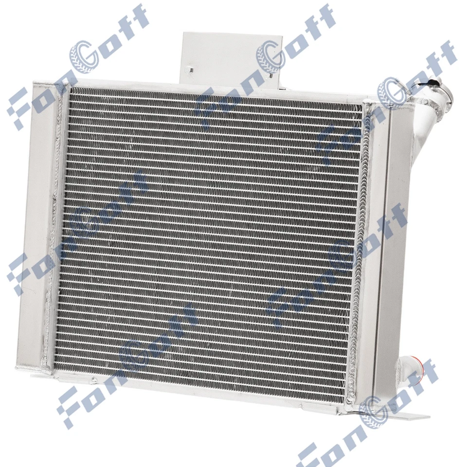 4 Row Radiator w/ Shroud Fan For 1983-1994 Ford Ranger Base Pickup V8  2.0L' - Imagem 4 de 4