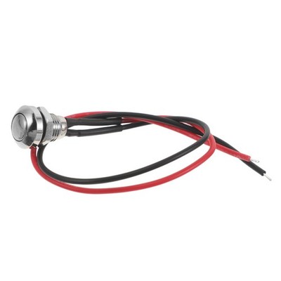 Panel Mount Momentary Switch Push Button for Guitar 8mm Mounting Diameter
