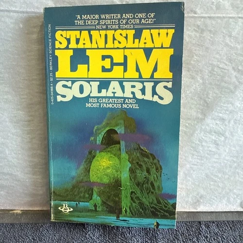 Solaris Stanislaw Lem Berkely Books First Paperback Edition 7th Printing 1980.