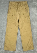 Propper Kinetic Tactical Pants Mens 30x30 (30x29) Tan Cargo Ripstop Stains