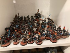 Warhammer 40K - Space Marines Legion of the Damned Armee vollständig bemalt