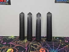 Monopoly Empire Replacement Pieces Parts: 4 Billboard  Office Tile Towers Racks