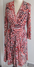 Banana Republic Ceramic/Leopard Print Dress Sz M