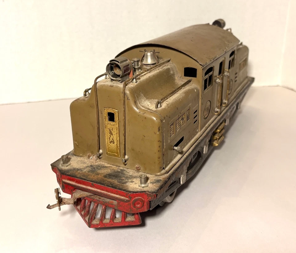¡Enorme locomotora eléctrica de doble motor Lionel de preguerra calibre estándar 402! PA Foto 2 de 4