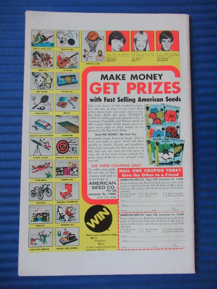 MARVEL TWO-IN-ONE # 9 - (VF-) -THING/THE MIGHTY THOR-PAWNS OFTHE  PUPPET-MASTER - image 3 of 4