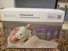 Owlet BM06NMMCJ Baby Monitor Dream Sock - NEW -FDA Cleared