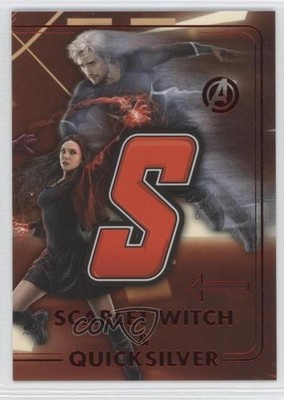 2015 Marvel Avengers: Age of Ultron Theatrical Scarlet Witch Quicksilver md0