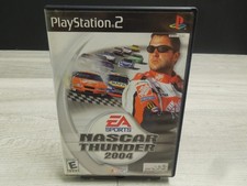 Nascar Thunder 2004 Sony PlayStation 2 PS2 CIB Complete Video Game 2003