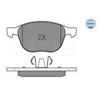 Meyle BremsbeläGe Bremsbelegsatz Vorne FüR Ford Focus II Mazda 3 5