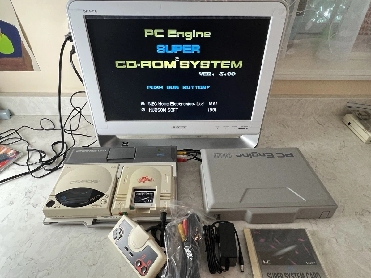 TurboGrafx-16 (PC Engine) NTSC-J (Japan) Home Console Video Game