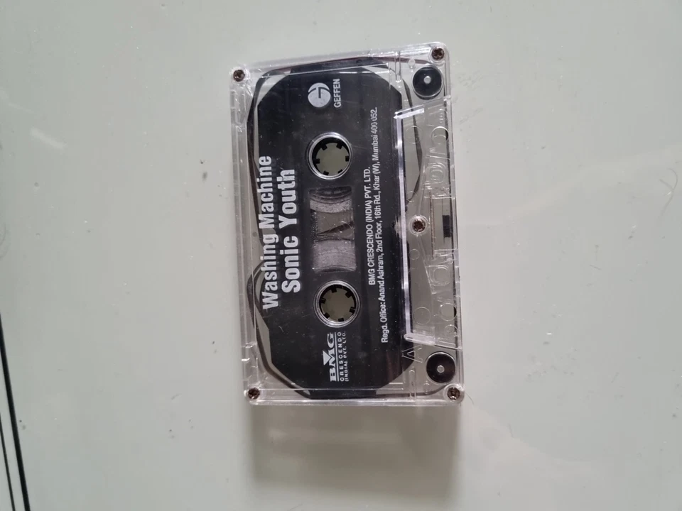 Sonic Youth Washing Machine INDIA EDITION CLAMSHELL CASSETTE RARE Tape - Image 4 of 4