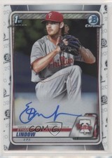 2020 Bowman Chrome Prospect Auto Ethan Lindow #CPA-EL Auto 0j0j