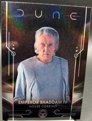 2024 Topps Chrome Dune Singles Base Cards with Silver Glow Refractor, 1 To 90