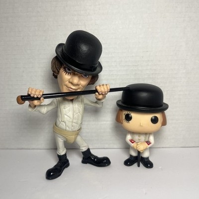 Mezco Alex Delarge 6  Inch A Clockwork Orange & FUNKOPOP LOT OF 2 PLS READ 