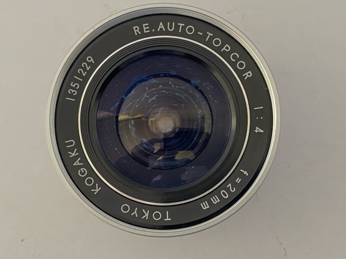 Topcon Tokyo Kogaku Re. Auto-Topcor 20mm F/4 Exakta Mount Lens, 6