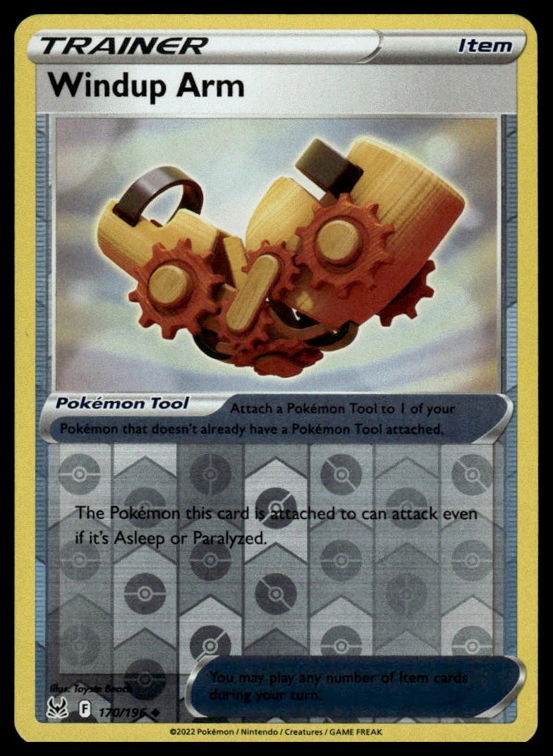 SWSH11: Lost Origin #170/196 Windup Arm Reverse Holo
