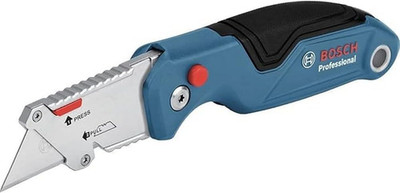 Bosch Professional Universal Klappmesser Mit Klingenfach Im Metall-Griff (Inkl. 