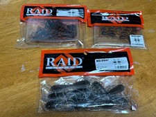 RAID JAPAN 3-Pack Worm Set - Micro 2WAY, Original 2WAY, Big 2WAY, Unused