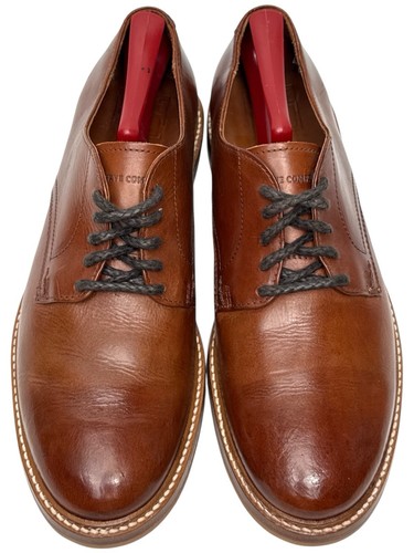 Scarpe Oxford Frye Williams Redwood pelle liscia da uomo US 10D marrone usate in ottime condizioni - Foto 2 di 13
