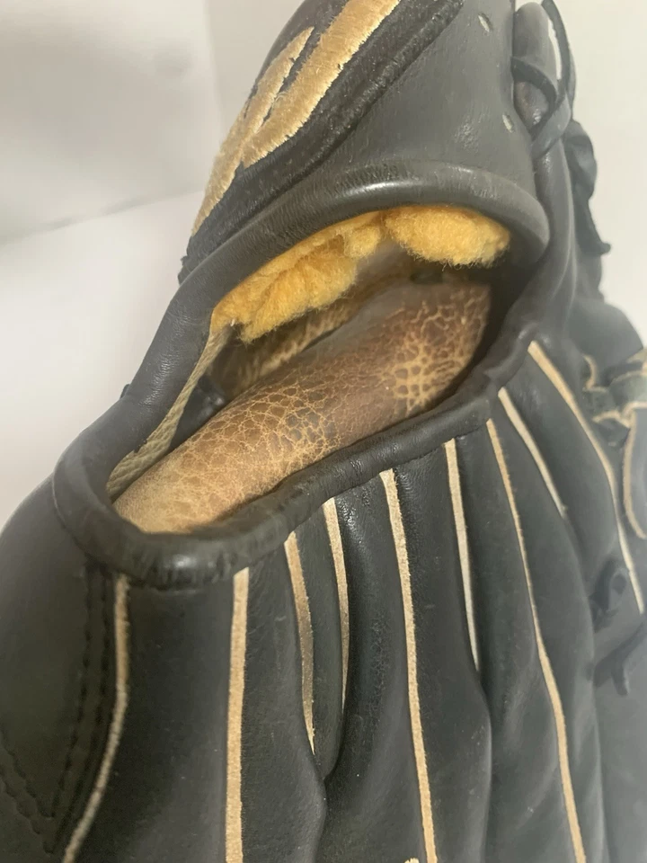 Guante de béisbol profesional clásico con logotipo Mizuno Big M modelo Ichiro 12,75" RARO de colección Foto 2 de 4