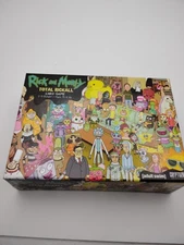 Rick and Morty : TOTAL RICKALL - Cooperative Card Game Board Game Open Box