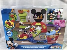Disney Mickey Mouse Clubhouse Train Set 43 Pieces Motorized