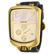 Invicta S1 Rally Dualshift 42mm Black Men's Watch w/ Mother of Pearl Dial