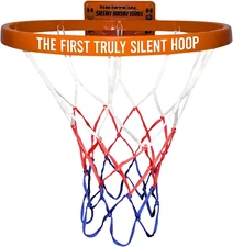The Official Silent Basketball Hoop Indoor – Durable Plastic, Large Wall-Mounted
