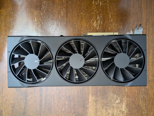 XFX Quicksilver AMD Radeon RX 9070 OC Gaming 16GB GDDR6 Graphics Card Black