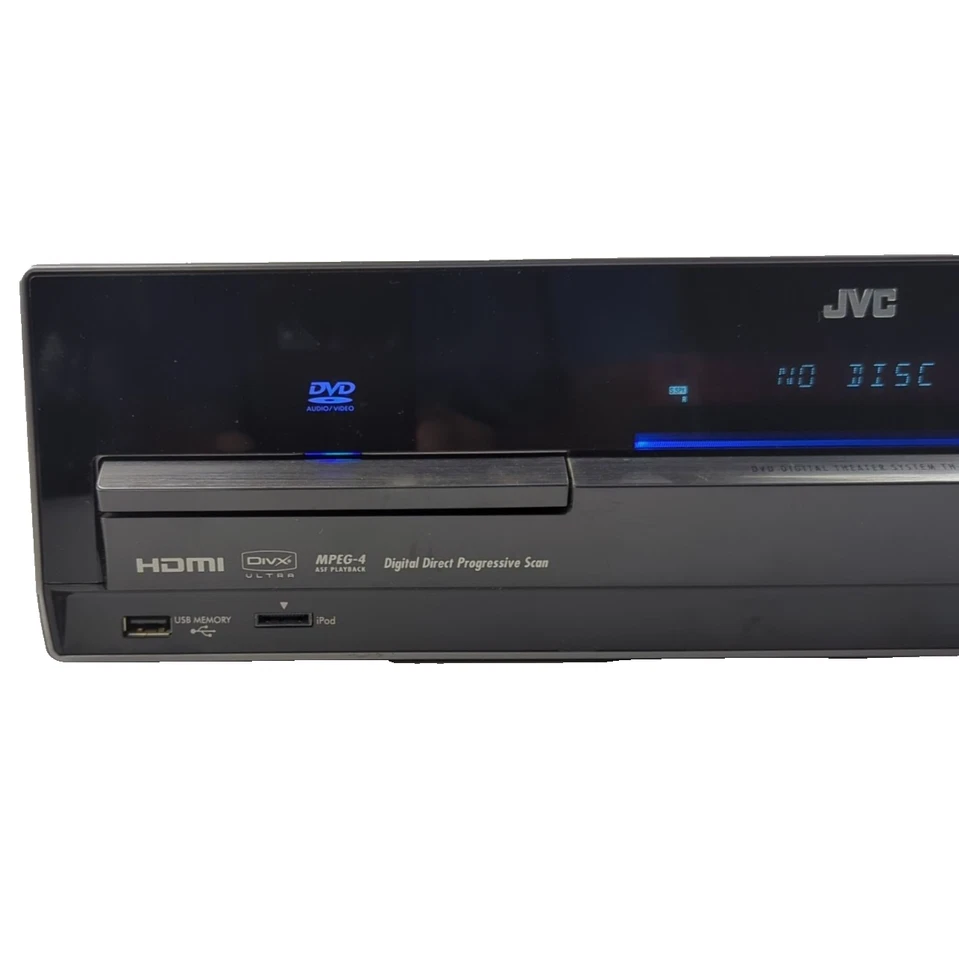 JVC XV-THD50 DVD Receiver Home Theater HDMI Progressive Scan Dolby Digital DTS - Image 3 of 4