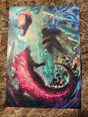 Displate Limited Edition Godzilla x Kong #223/1000 Officially Licensed