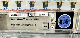 Transformers Beast Wars *NEW SEALED PS1 Playstation Black Label PSA WATA CGC VGA