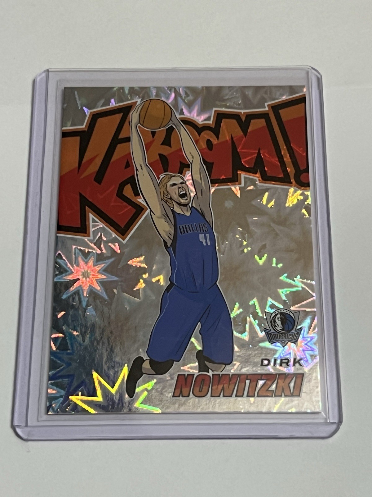2024-25 Dirk Nowitzki  Panini Revolution Vertical Kaboom No. 26