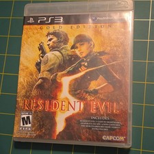 Tested Working Resident Evil 5 Gold Edition PS3 Complete w/ Case & Manual