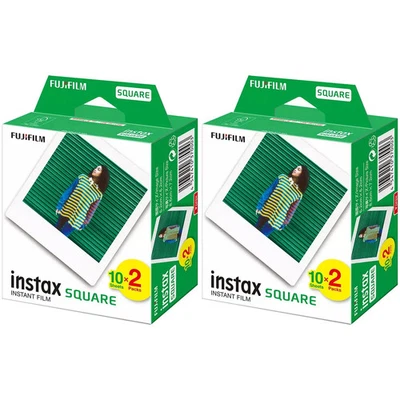 Fujifilm instax square instant Film (4 x 10 Aufnahmen) - Bild 1 von 3